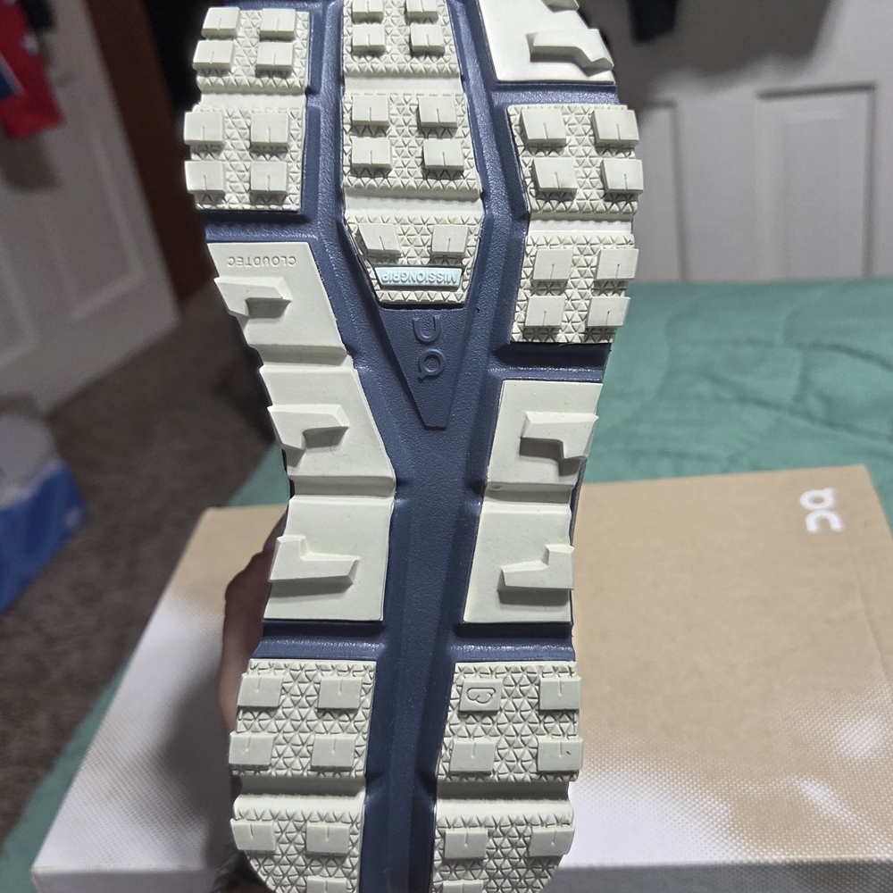 On Running Cloudtrail Shoe — Mustard, Blue, Maroon - Picture 2 of 5